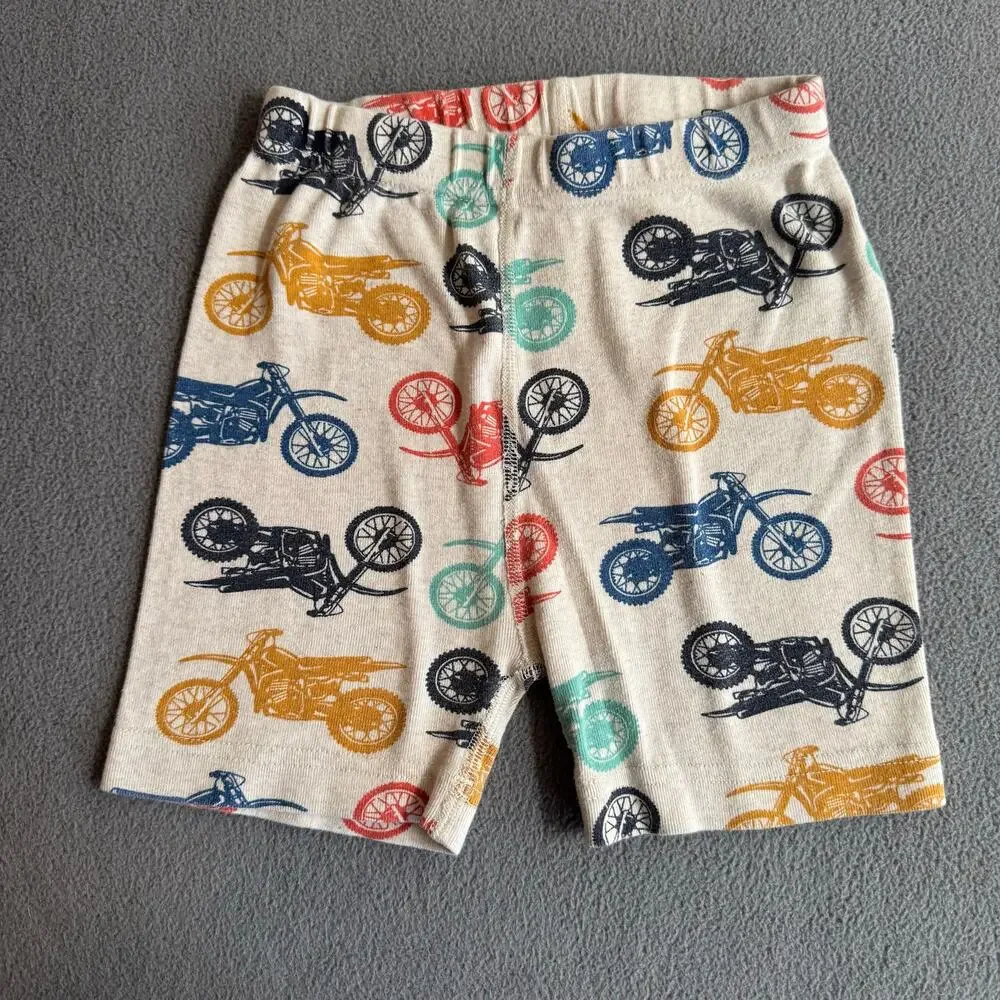 LOT of Kids Mismatched Pajamas Hanna Andersson Tea‎ Collection Boys 6/7 Cotton